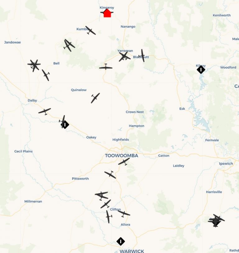 Gliding Queensland Open Glider Network